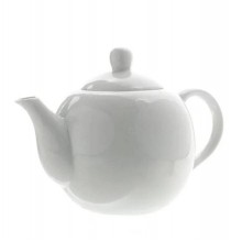 Фарфоровий чайник Flora 45151 1 л Білий (SK000945)