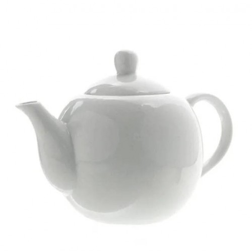Фарфоровий чайник Flora 45151 1 л Білий (SK000945) в інтернет супермаркеті PbayMarket!