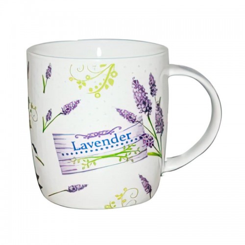 Чашка ST Лаванда-3 040-01-07 380 мл Біло-фіолетовий (SK000962) в інтернет супермаркеті PbayMarket!