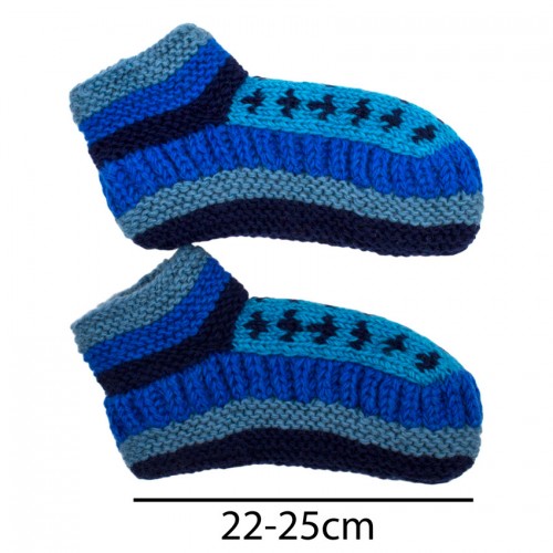 Шкарпетки домашні Kathmandu вовна яка М (22-25 см) Блакитний Синій (27220) в інтернет супермаркеті PbayMarket!