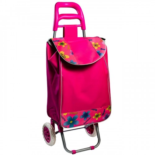 Тачка із сумкою Hoz XY-404A Рожевий (SK001513) в інтернет супермаркеті PbayMarket!