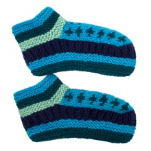 Шкарпетки домашні Kathmandu вовна яка М (22-25 см) Блакитний Синій Фісташковий (27248)