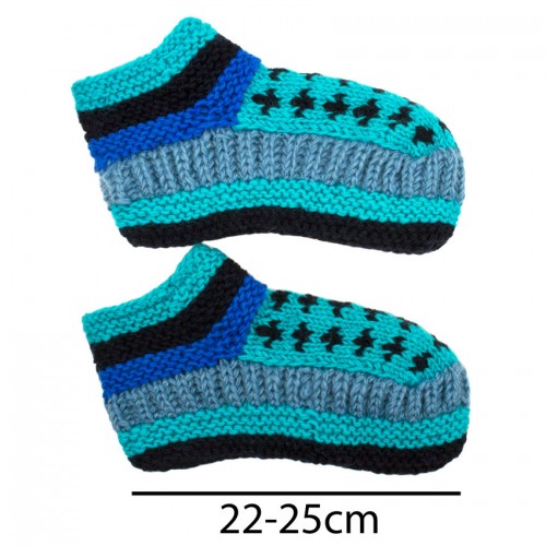 Шкарпетки домашні Kathmandu вовна яка М (22-25 см) Бірюзовий Блакитний Синій (27249) в інтернет супермаркеті PbayMarket!