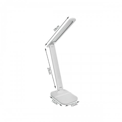 Настольная светодиодная лампа на аккумуляторе Hoz USB 2000 мАг 7 Вт Білий (7032) в інтернет супермаркеті PbayMarket!