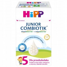 Дитяча суха молочна суміш HiPP Junior Combiotik 5 для дошкільнят 550 г