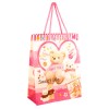 Сумочка подарункова пластикова з ручками Gift bag Ведмедики 23х18х7.5 см Рожевий (27319) в інтернет супермаркеті PbayMarket!