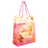 Сумочка подарункова пластикова з ручками Gift bag Ведмедики 23х18х7.5 см Рожевий (27320) в інтернет супермаркеті PbayMarket!