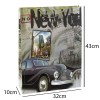 Сумочка подарункова паперова з ручками Gift bag Нью Йорк 43х32х10 см (19381) в інтернет супермаркеті PbayMarket!