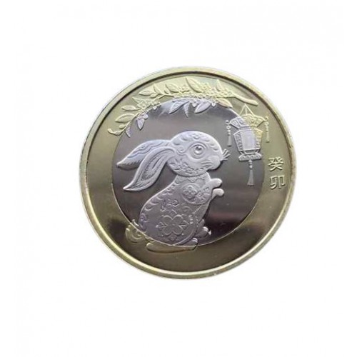 Монета Mine Рік Кролика 10 юаней 2023 р 35 мм Золотистий (hub_yjwcwh) в інтернет супермаркеті PbayMarket!
