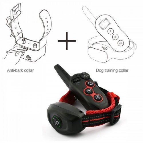 Електронний ошийник для дресирування собак + антилай Dobe DB 400 S 23-33 см 2 в 1 Чорний (100375-S) в інтернет супермаркеті PbayMarket!