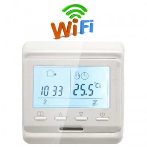 Wifi термостат для газового та електричного котла з LCD дисплеєм Minco Heat MK60L Білий (100863) в інтернет супермаркеті PbayMarket!