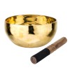 Співоча чаша Тибетська Singing bowl Ручна холодна ковка 17,7/17,7/9,4 см Бронза полірована (27394) в інтернет супермаркеті PbayMarket!