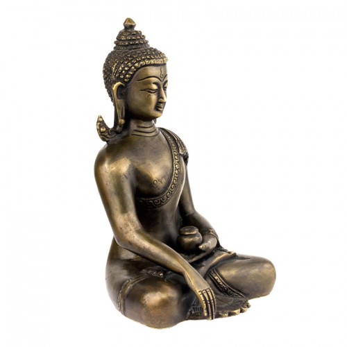 Будда Шак’ямуні в жесті перемоги Бронза Оксидування Kailash 20.5 см (25348) в інтернет супермаркеті PbayMarket!