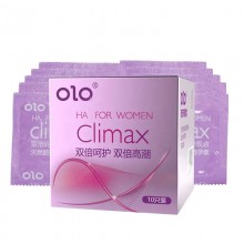 Презервативи Olo CLIMAX з точками з гіалуроновою кислотою 10 шт