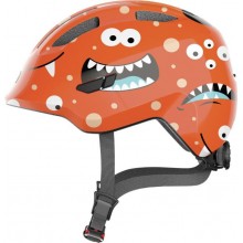 Велосипедний дитячий шолом ABUS SMILEY 3.0 S 45-50 Orange Monster
