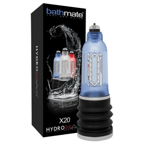 Гідропомпа Bathmate Hydromax 5 Blue (X20), для члена довжиною від 7,5 до 12,5 см, діаметр до 4,5 см в інтернет супермаркеті PbayMarket!