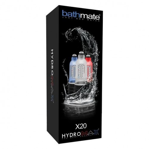 Гідропомпа Bathmate Hydromax 5 Clear (X20), для члена довжиною від 7,5 до 12,5 см, діаметр до 4,5 см в інтернет супермаркеті PbayMarket!